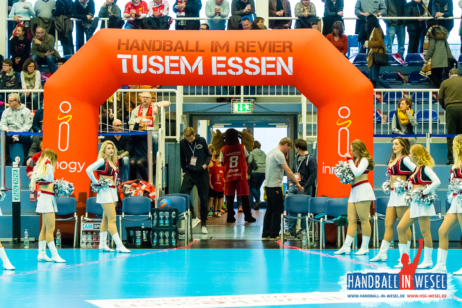 HSG Wesel E-Jugend / Einlaufkids TUSEM Essen 2017